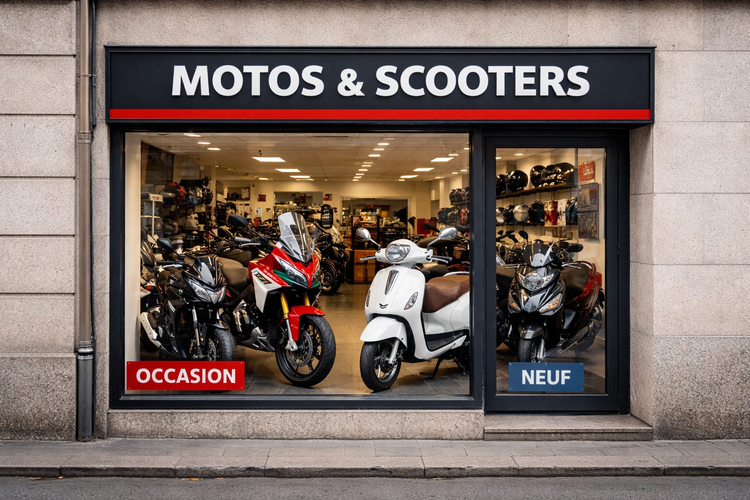 1767176682_VF1786_1_original Genève Centre-ville | Garage 2-Roues (motos, scooters) à vendre