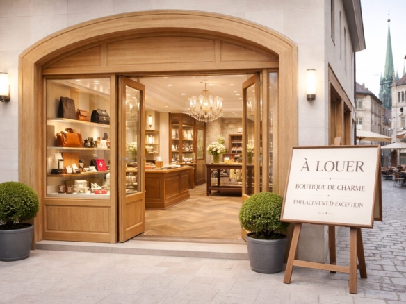 Genève Vieille-Ville | Superbe Boutique À Vendre