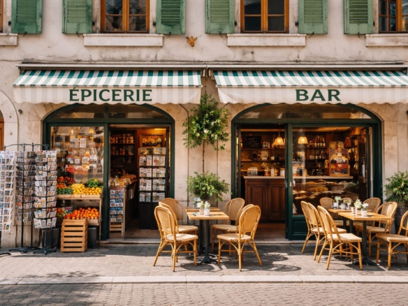Genève Vieux-Carouge – Kiosque-Bar-Epicerie À Vendre