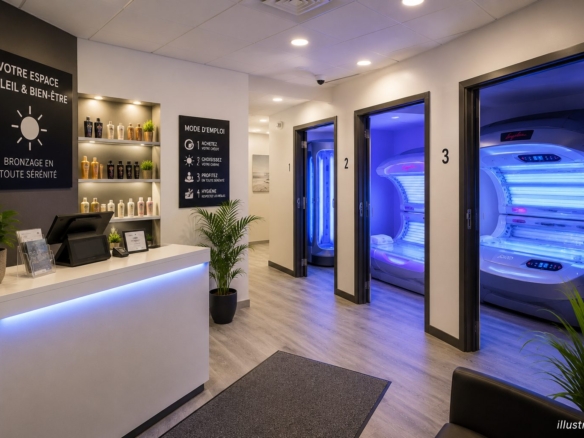 Solarium En Self-Service À Vendre – Genève
